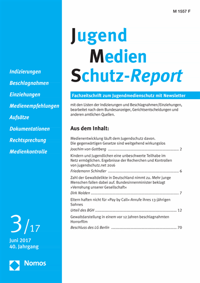 JMS Jugend Medien Schutz-Report