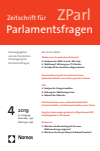 ZParl Zeitschrift für Parlamentsfragen