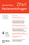 Julia Jennewein, Philipp Mutzbauer - Landesparlamente in der Pandemie: Ein Erfahrungsbericht aus Rheinland-Pfalz