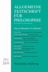 Allgemeine Zeitschrift für Philosophie (AZP)