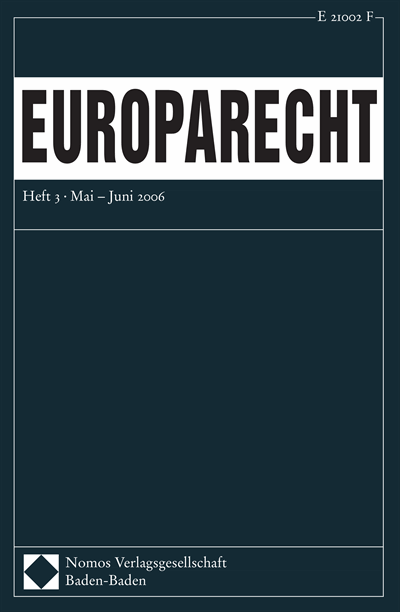 Europarecht (EuR)