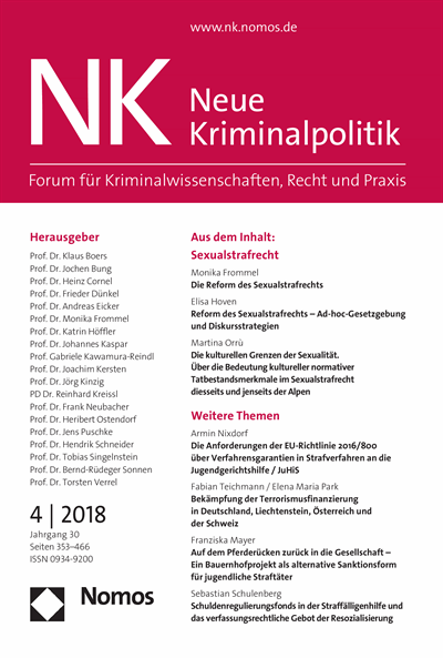 NK Neue Kriminalpolitik