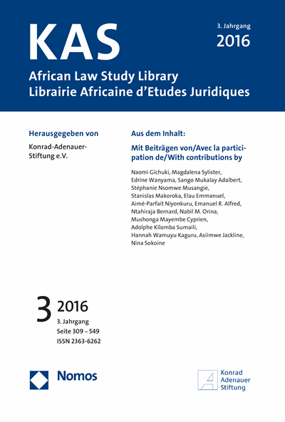 KAS African Law Study Library