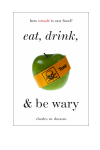 Charles M. Duncan - Eat, Drink, and Be Wary