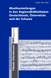  Ludger Syré - Musiksammlungen in den Regionalbibliotheken Deutschlands, Österreichs und der Schweiz