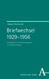 Ludwig Klages, Friedrich Salomon Rothschild - Briefwechsel 1929–1956