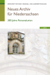  Wissenschaftliche Gesellschaft zum Studium Niedersachsens e.V. - Neues Archiv für Niedersachsen