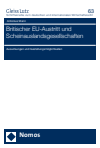 Antonius Mann - Britischer EU-Austritt und Scheinauslandsgesellschaften