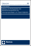Christoph Meissner - Geltung und Abdingbarkeit des Betriebsrentengesetzes bei Versorgungszusagen von Organmitgliedern