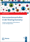 Nadine Schreiner - Konsumentenverhalten in der Sharing Economy