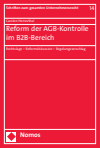 Carsten Herresthal - Reform der AGB-Kontrolle im B2B-Bereich