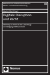 Martin Eifert - Digitale Disruption und Recht