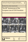 Burkhard Hess, Koen Lenaerts - The 50th Anniversary of the European Law of Civil Procedure
