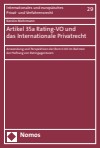 Kerstin Mehrmann - Artikel 35a Rating-VO und das Internationale Privatrecht