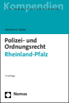 Dietrich G. Rühle - Polizei- und Ordnungsrecht Rheinland-Pfalz