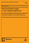 Florian Altmann - Wertveränderungen in der Abgeltungsteuer