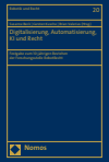 Susanne Beck, Carsten Kusche, Brian Valerius - Digitalisierung, Automatisierung, KI und Recht