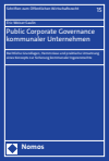 Eric Weiser-Saulin - Public Corporate Governance kommunaler Unternehmen
