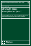 Julian Sigmund - Strafrecht gegen Korruption im Sport?