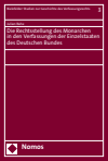 Julian Rahe - Die Rechtsstellung des Monarchen in den Verfassungen der Einzelstaaten des Deutschen Bundes