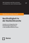 Gerd Waschbusch, Sabrina Kiszka, Philipp Strauß - Nachhaltigkeit in der Bankenbranche