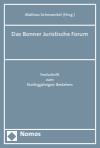 Mathias Schmoeckel - Das Bonner Juristische Forum