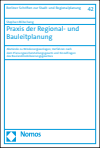 Stephan Mitschang - Praxis der Regional- und Bauleitplanung