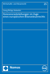 Georg Philipp Siebenlist - Pensionsrückstellungen im Zuge eines europäischen Bilanzsteuerrechts