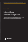 Patrick Abel - International Investor Obligations