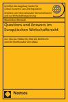 Maximilian Merwald - Questions and Answers im Europäischen Wirtschaftsrecht