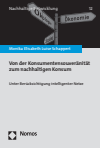 Monika Elisabeth Luise Schappert - Von der Konsumentensouveränität zum nachhaltigen Konsum