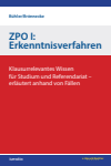 Jonas Bühler, Hendrik Brönnecke - ZPO I: Erkenntnisverfahren