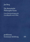 Jan Berg - Die theoretische Philosophie Kants