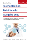 Gottfried Nitze - Taschenlexikon Beihilferecht Ausgabe 2020