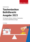 Gottfried Nitze - Taschenlexikon Beihilferecht Ausgabe 2023