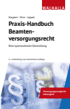 Sebastian Klappert, Hubert Minz, Sabine Leppek - Praxis-Handbuch Beamtenversorgungsrecht