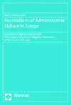 Franz Thedieck, Franz Thedieck - Foundations of Administrative Culture in Europe
