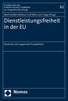 Wolf Schäfer, Andreas Graf Wass von Czege - Dienstleistungsfreiheit in der EU