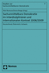 Peter Neumann, Denise Renger - Sachunmittelbare Demokratie im interdisziplinären und internationalen Kontext 2008/2009