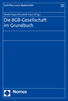 Walter Bayer, Elisabeth Koch - Die BGB-Gesellschaft im Grundbuch