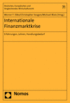 Michael Blatz, Werner F. Ebke, Christopher Seagon - Internationale Finanzmarktkrise