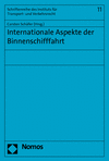 Carsten Schäfer - Internationale Aspekte der Binnenschifffahrt