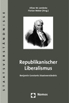 Oliver W. Lembcke, Florian Weber - Republikanischer Liberalismus