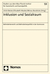 Minou Banafsche, Ulrich Becker, Elisabeth Wacker - Inklusion und Sozialraum