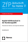 Friedbert W. Rüb - Rapide Politikwechsel in der Bundesrepublik