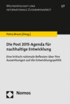 Petra Bruns - Die Post 2015-Agenda für nachhaltige Entwicklung