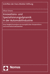 Oliver Emons - Innovations- und Spezialisierungsdynamik in der Automobilindustrie