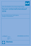 Dieter Birk, Matthias Bruse, Ingo Saenger - Forum Unternehmenskauf 2014