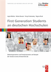Ingrid Miethe, Wibke Boysen, Sonja Grabowsky, Regina Kludt - First Generation Students an deutschen Hochschulen