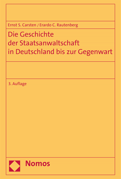 J Die Staatsanwaltschaft In Der Bundesrepublik Ebook 2015 978 3 8487 2659 2 Nomos Elibrary